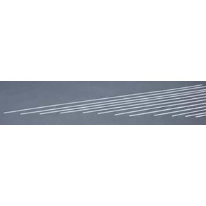 Evergreen 123 Styrene Strips .020" x .060"  (.5 x 1.5mm) Qty 10