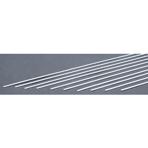 Evergreen 124 .020x.080" (0.5x2.0mm) Styrene Strips (10pcs)