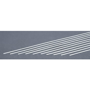 Evergreen 134 Styrene Strips .030" x .080"  (.75 x 2.0mm) Qty 10