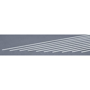 Evergreen 135 Styrene Strips .030" x .100" (.75 x 2.5mm) Qty 10