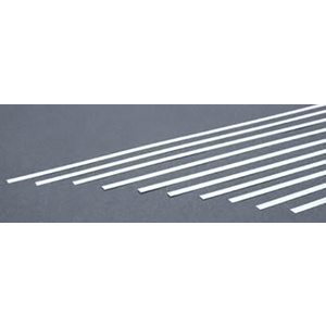 Evergreen 148 Styrene Strips .040" x .188" (1.0mm x 4.8mm) Qty 10
