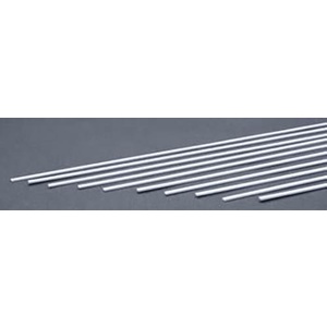Evergreen 156 Styrene Strips .060x.125" (1.5mm x 3.2mm) Qty 10