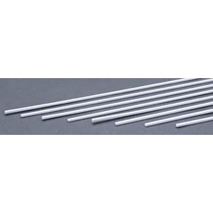 Evergreen 165 Styrene Strips .080x.100"  (2.0mm x 2.5mm) Qty 8