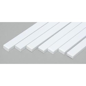 Evergreen 178 Styrene Strips .100x.188" (2.5 x 4.8mm) Qty 7