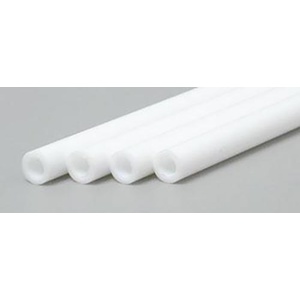 Evergreen 225 Styrene Tube 5/32 .156" (4.0mm) Qty 4
