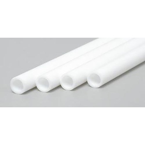 Evergreen 226 Styrene Tube 3/16 .187" (4.8mm) Qty 4