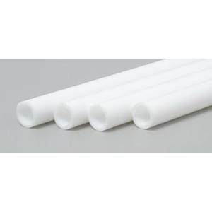 Evergreen 227 Styrene Tube 7/32 .219" (5.5mm) Qty 3