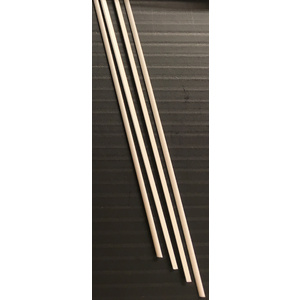 Evergreen, 4 Styrene Quarter Round 350mm -  1.5mm 248