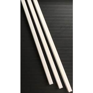 Evergreen, 3 Styrene Square Tubing 350mm - 4.8mm Sq. 253