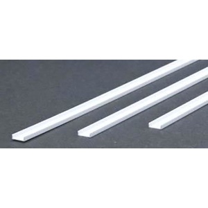 Evergreen 268 Styrene Channel .312 7.9mm Qty 3
