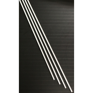Evergreen, 271  Styrene I-Beam 350mm - 1.5mm  Qty 4