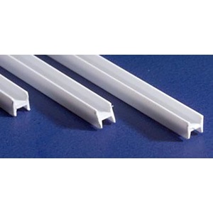 Evergreen 284 H Column Styrene .125 3.2mm  Qty 3