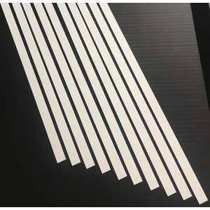 Evergreen, 10 Styrene Strip 600mm - 1.0 x 9.5mm 351
