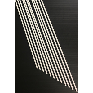 Evergreen, 12 Styrene Strip 600mm - 2.5 x 2.5mm 375