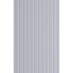 Evergreen 4125 .125" Opaque White Polystyrene V Groove