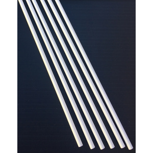 Evergreen, 6 Styrene Tube 600mm - 4.8mm 426