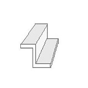 Evergreen 755 Z Channel .156'' 4.0mm Qty 3