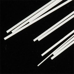 Evergreen 8103 Plastic Styrene Strips 1x3 HO .011" x .033" (.28mm x .84mm) Qty 10