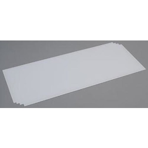 Evergreen 9104 Plastic Styrene Plain Sheet Thickness: .030" (0.75mm) Qty 4