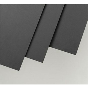 Evergreen 9511 Plastic Styrene Black Sheet .010x6x12 (152mm x 305mm) (.25mm) Qty 4