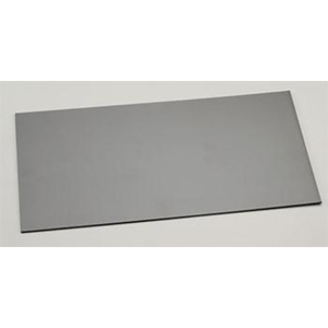 Evergreen 9516 Plastic Styrene Black Sheet .060" x 6" x 12" (152mm x 305mm) (1.5mm) Qty 1