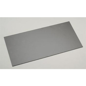 Evergreen 9517 Plastic Styrene Black Sheet .080" x 6" x 12" (152mm x 305mm) (2.0mm)Qty 1