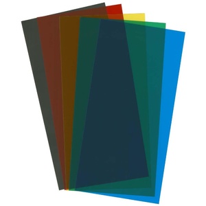 Transparent Plastic Sheet Assortment Qty 5  9905
