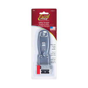 Excel K11 Metal Safety Scraper with 6 Blades  16011
