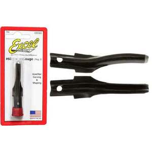 60 Excel 20360 U Carving Gouge 1/4 inch  2pc