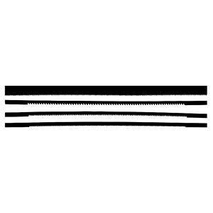 Excel 4 7" Assorted Coping Saw Blades  EXL20570