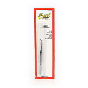 Excel Hobby Blade Corp SS Tweezer,4-1/2" Curved, EXL30410