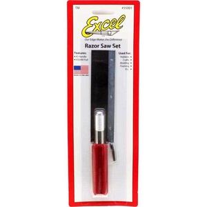 Excel Razor Saw Set  55001