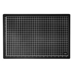 Excel 60062 12" x 18" Self Healing Cutting Mat, Black