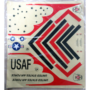 FMS FE303 Decal Sheet: F16 Fighting Thunderbird 70mm