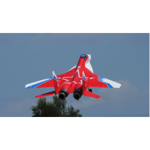 Freewing MiG-29 Fulcrum Red Star Camo Twin 80mm EDF Jet