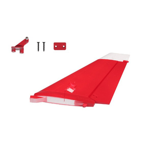 FMS PS103RED Vertical Stabilizer Red: 70mm Yak 130 V2