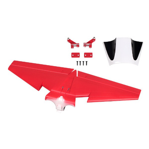 FMS PS104RED Horizontal Stabilizer Red: 70mm Yak 130 V2