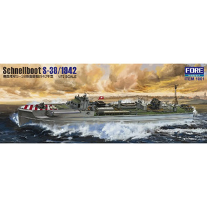 ForeArt 1001 Schnellboot S-38/1942 1/72 Scale Plastic Model Kit