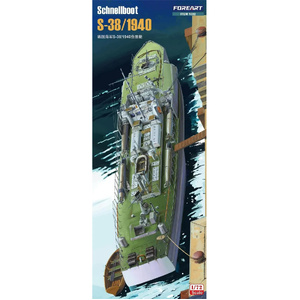 ForeArt 1002 Schnellboot S-38/1940 1/72 Scale Plastic Model Kit