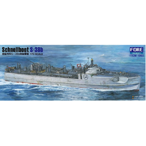 ForeHobby 1003 Schnellboot S38B 1/72 Scale Plastic Model Kit