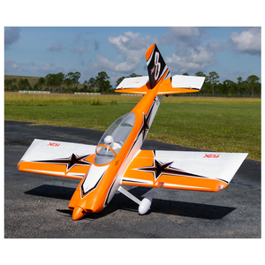 Flex Innovations RV8 Super PNP RC Plane, Night Version, Orange
