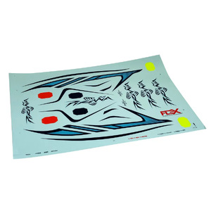 Flex Innovations FPM417007A Decal Set: Pirana Orange