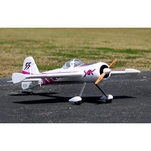 Flex Innovations QQ Yak 55 10E Super PnP RC Plane, Pink/Black FPM4670A