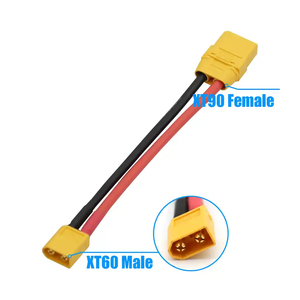 XT90 Female to XT60 Male Battery Adapter w/ 12AWG Cable