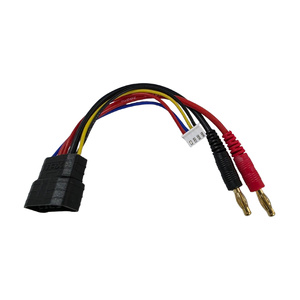 Traxxas iD Battery Charge Adapter 3S Male iD to 4mm Banana + XH Balance