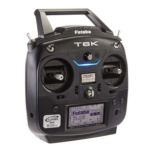 Futaba T6K 8 ch T-FHSS Mode 1 Transmitter inc R3006SB 6 Channel Receiver