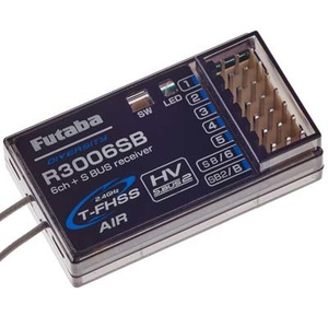 Futaba R3006SB S.Bus2 6-Channel T-FHSS Telemetry Rx