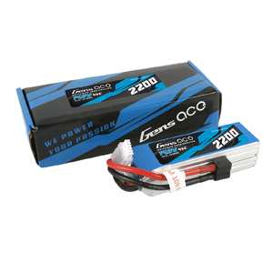 Gens Ace 4S 2200mah 14.8v 45c Lipo Battery deans or EC3 Plug