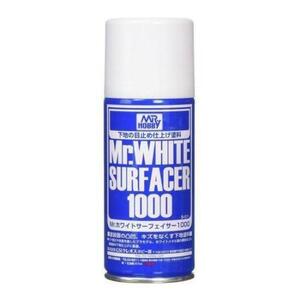 Mr White Surfacer 1000 Spray Filler Primer B511