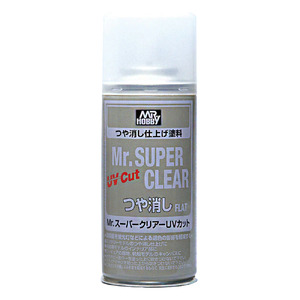 Mr Super Clear Flat/Matt Spray UV Cut B523